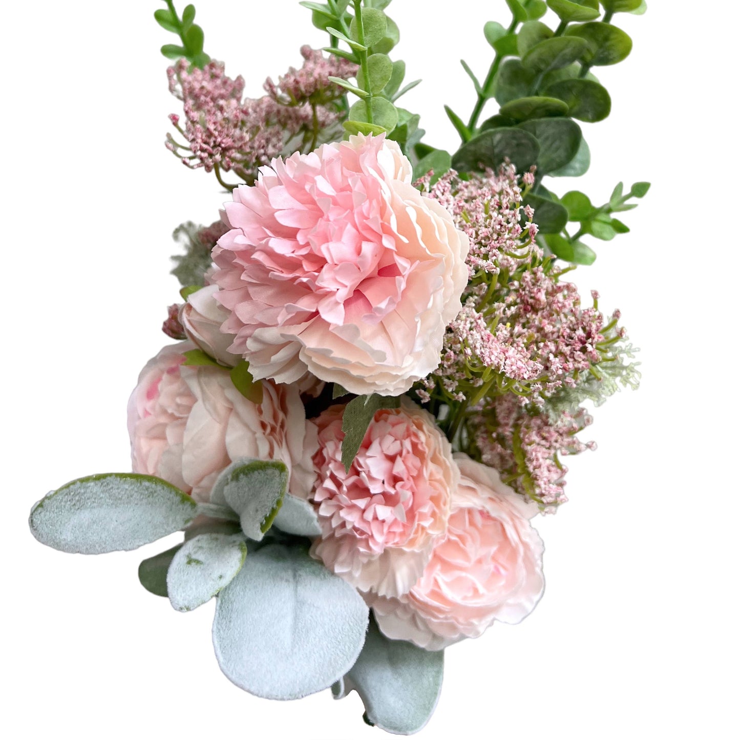 Elegant Pink Peony Artificial Flowers