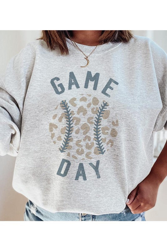 Leopard Game Day Sweatshirt