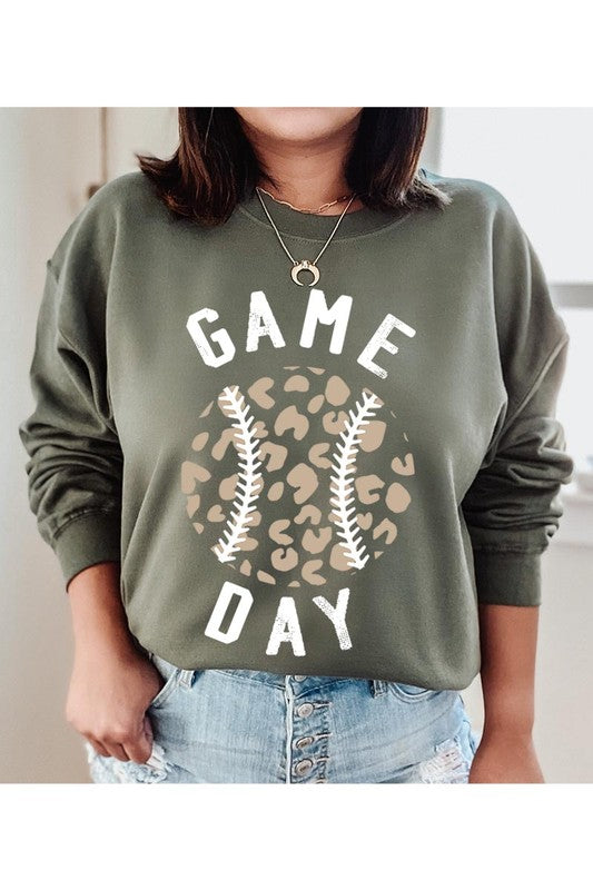 Leopard Game Day Sweatshirt