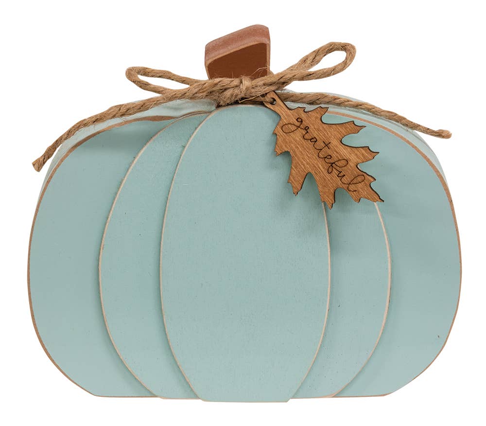 Fall Word Tag Chunky Pumpkin, 3 Assorted
