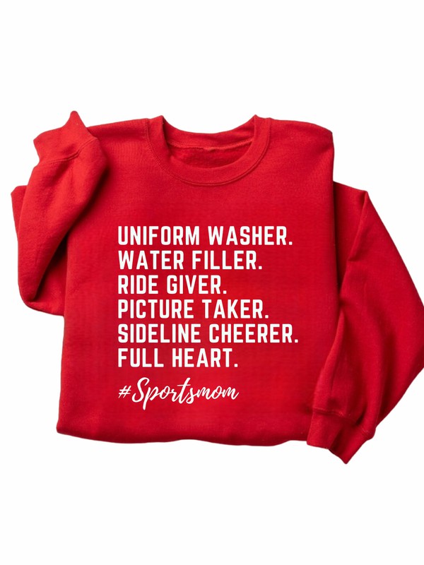 Sports Mom Premium Bella Canvas Sweatshirt - PLUS