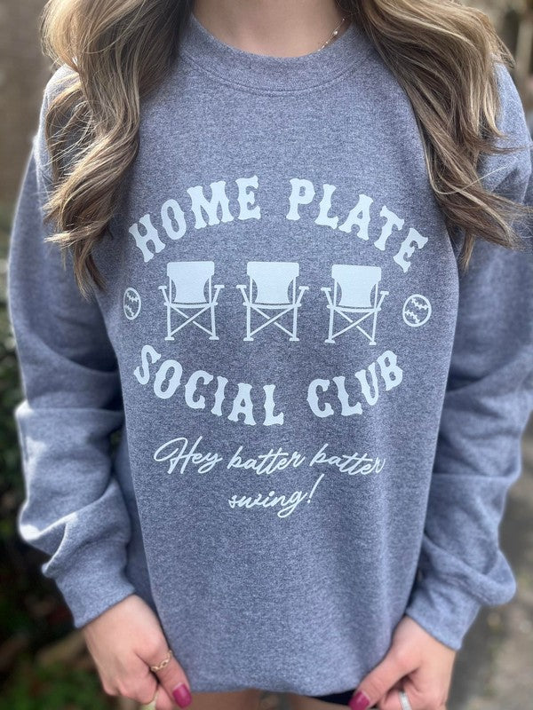 Home Plate Social Club Sweatshirt