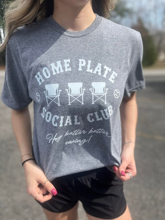 Home Plate Social Club Tee - PLUS