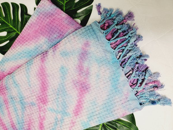 Pink & Blue Quick Dry Towel