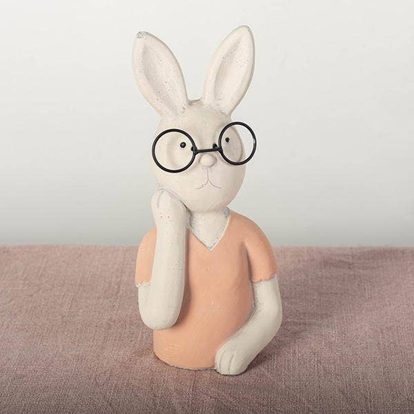 Ceramic Bunny in T-Shirt