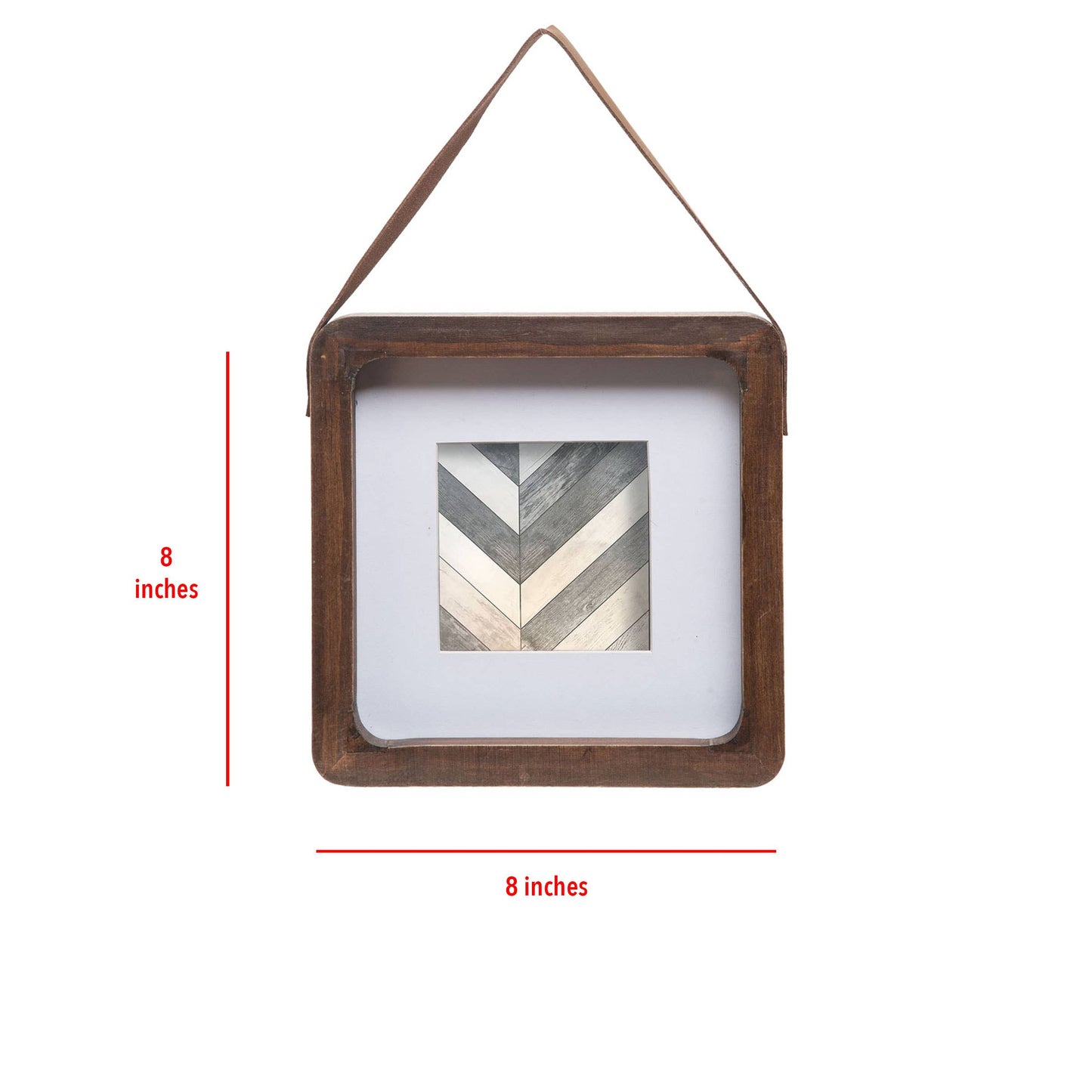 4X4 Square Hanging Photo Frame