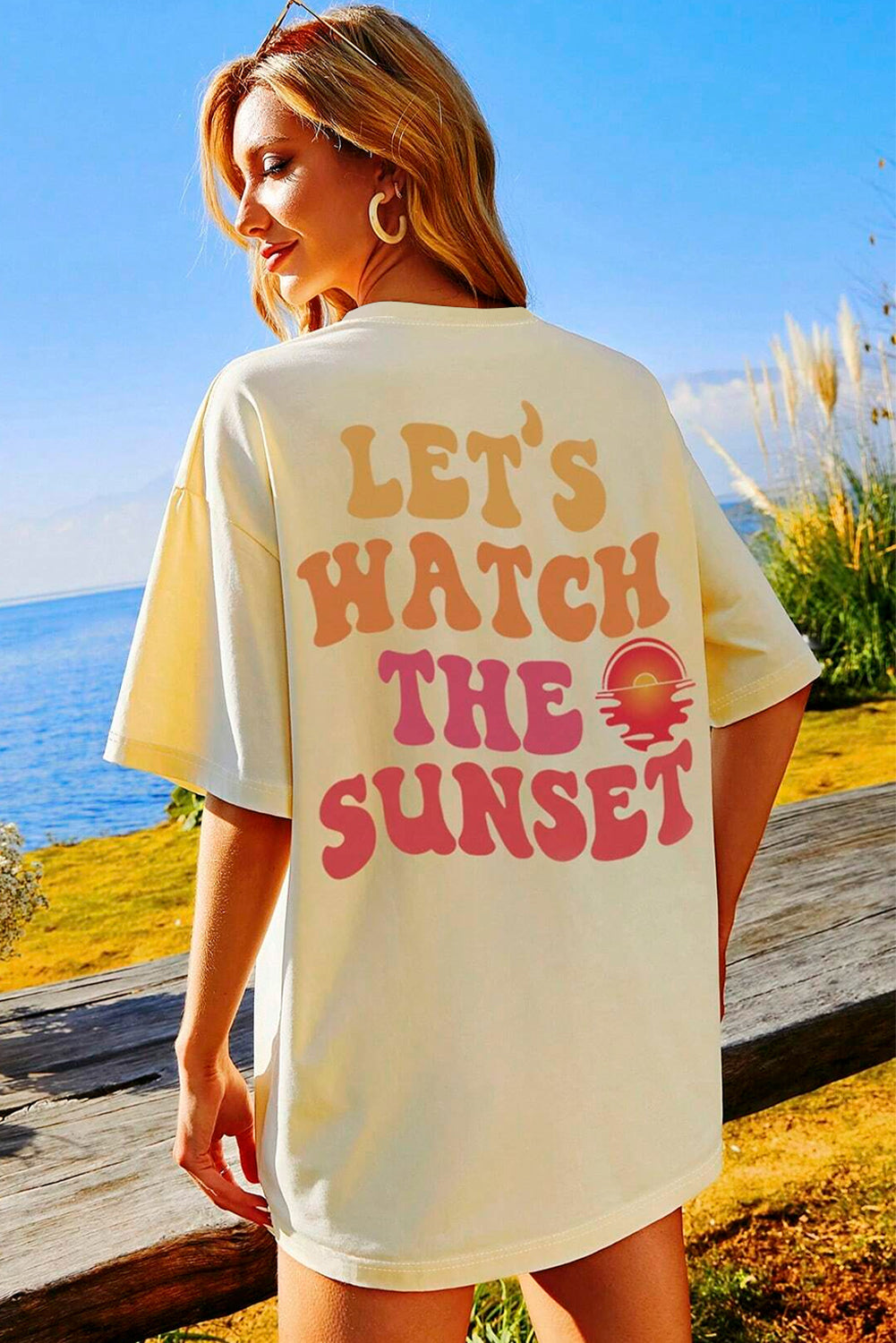 LET'S WATCH THE SUNSET Tee