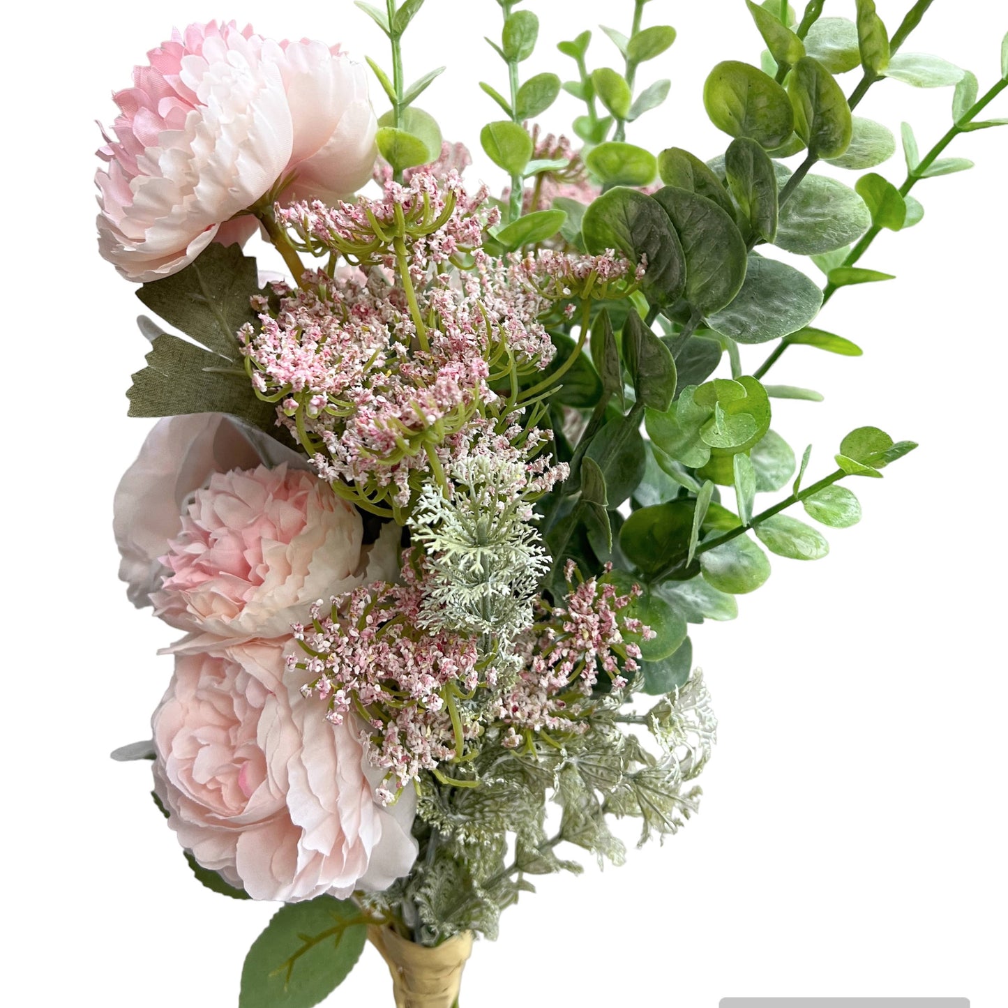 Elegant Pink Peony Artificial Flowers