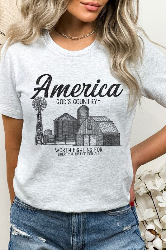 America Gods Country Graphic Tee