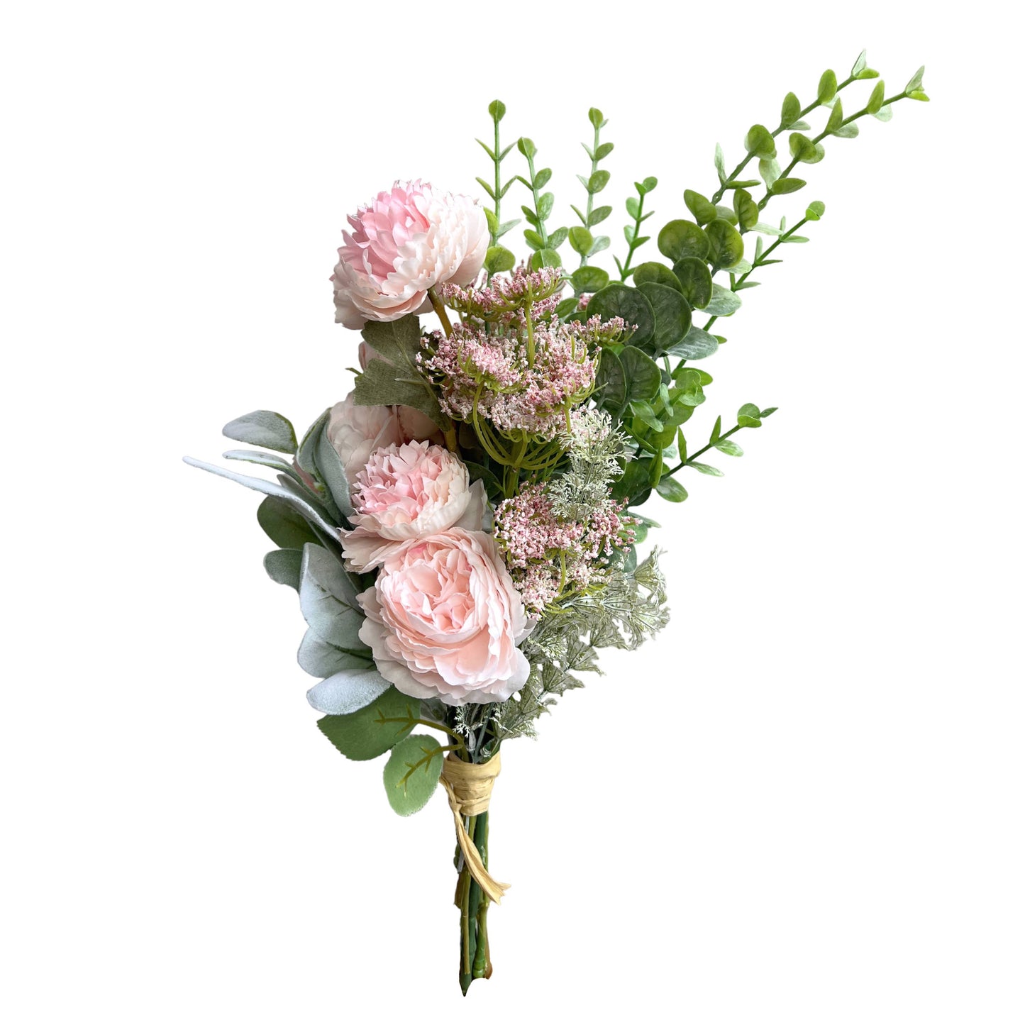 Elegant Pink Peony Artificial Flowers