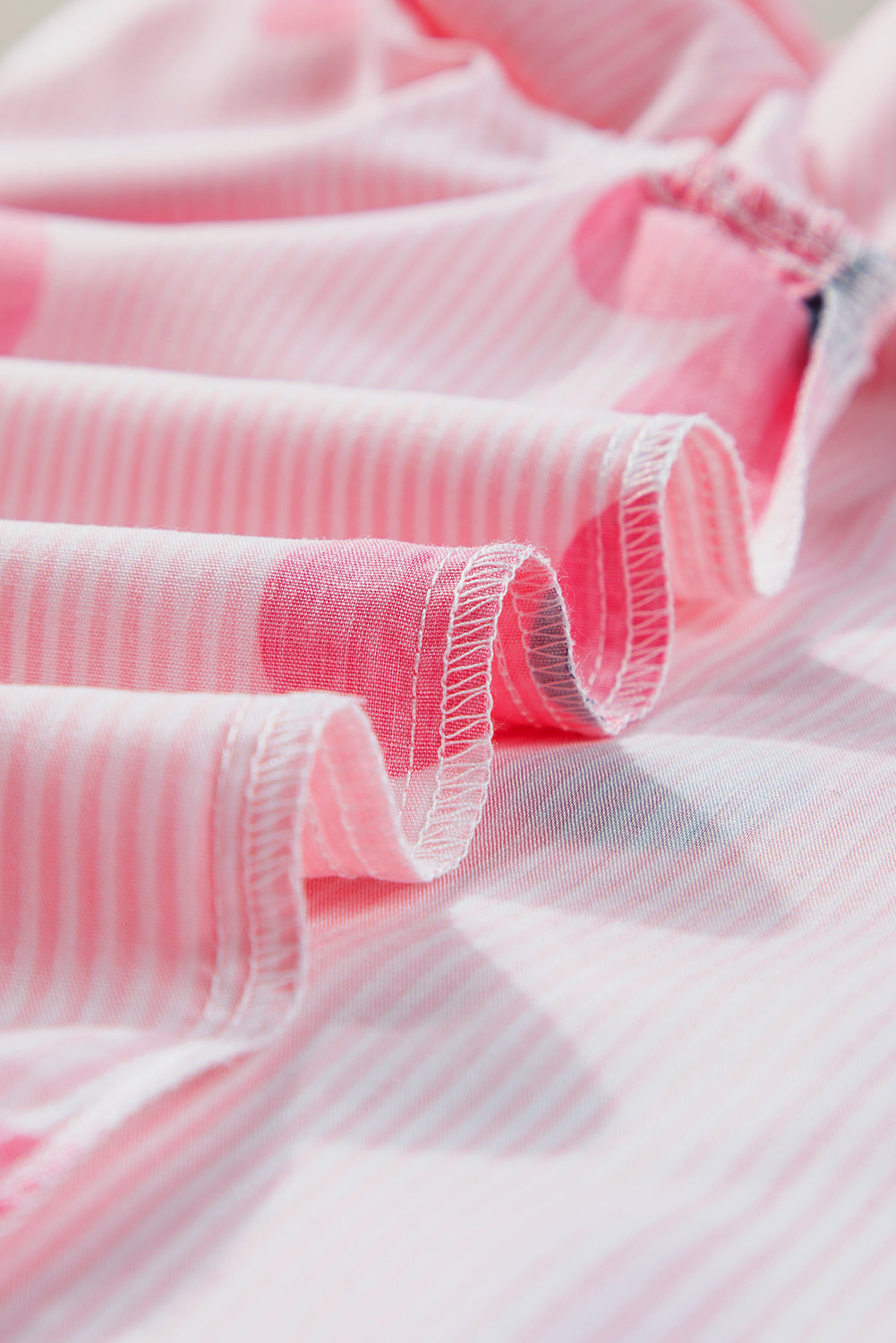 Pink Pinstripe Blouse