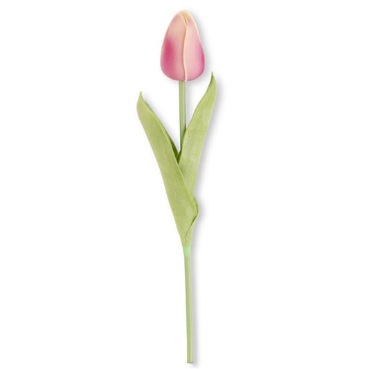 Mini Mauve Tulip Stem - 10.5"