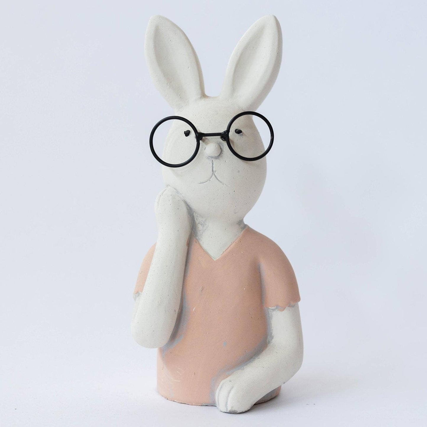 Ceramic Bunny in T-Shirt