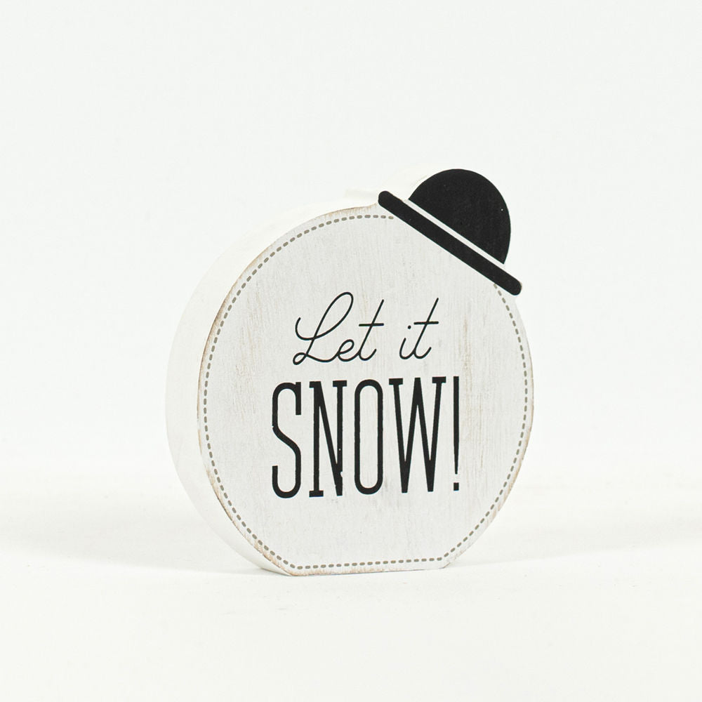 Let it Snow Sitter