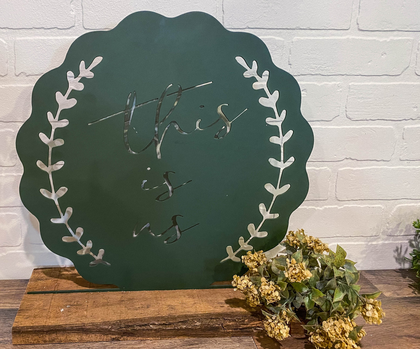 16” This is Us Cutout - Green