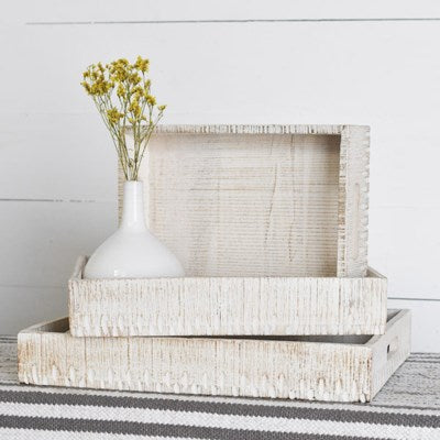 Acacia Wood Trays