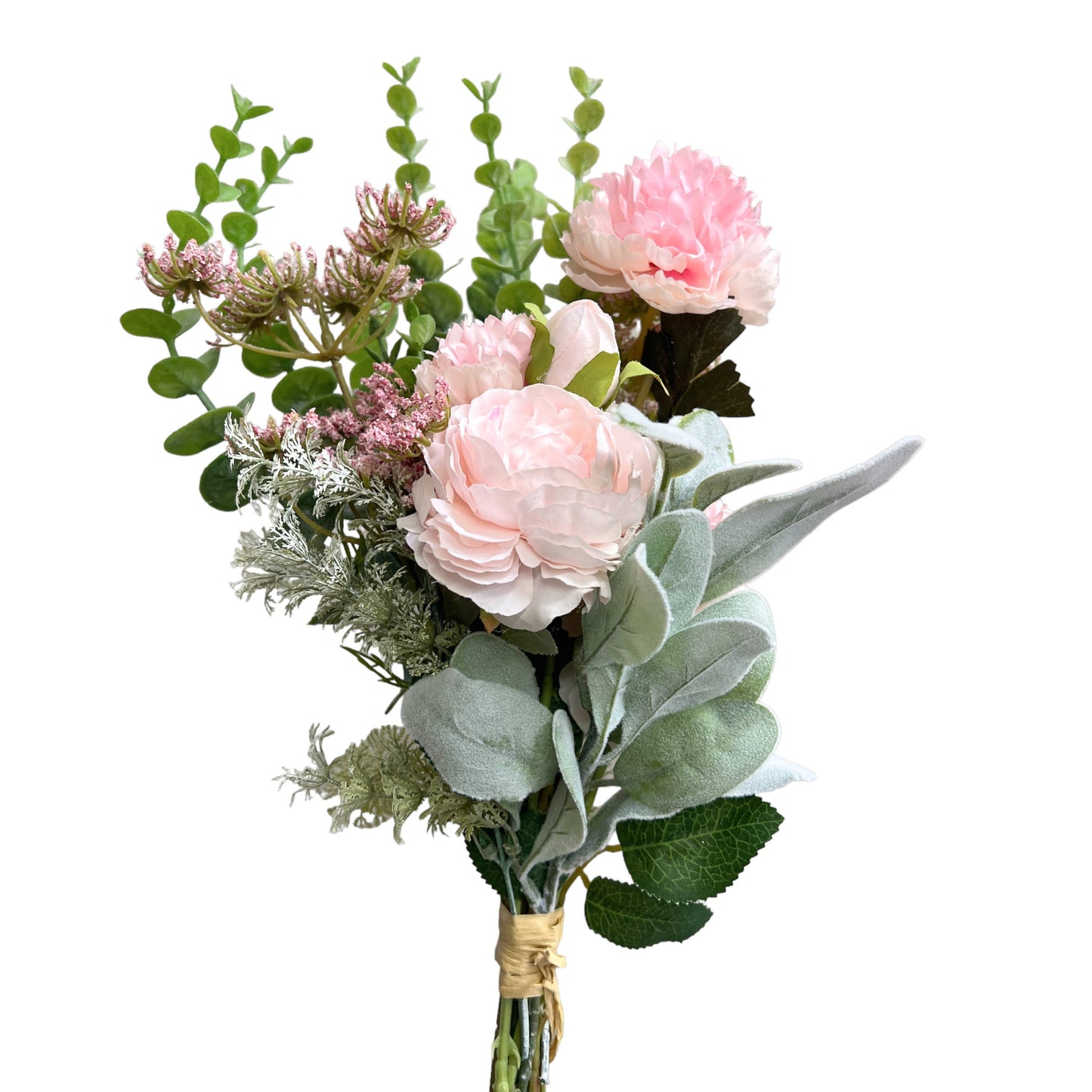 Elegant Pink Peony Artificial Flowers