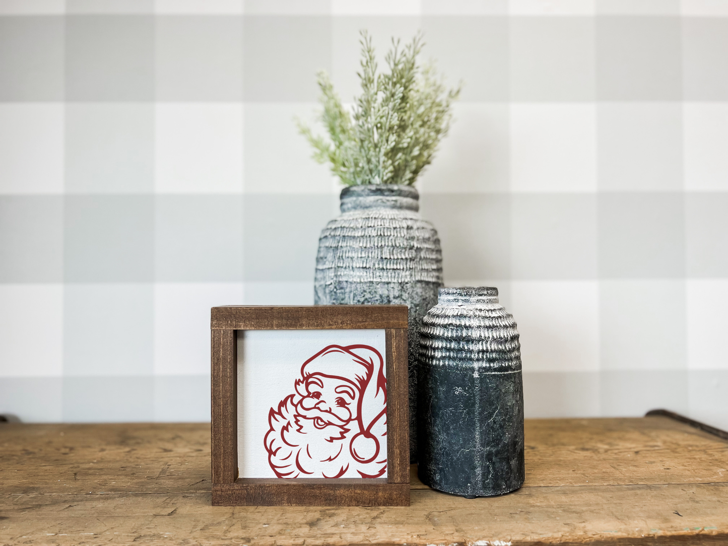 Jolly Santa: 7x7"