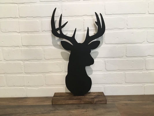 10 inch Deer Head Cutout
