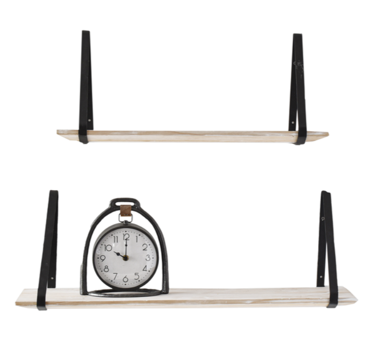 Triangular Bracket Wall Shelves