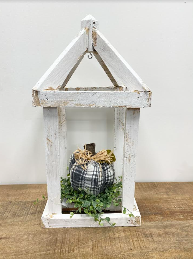 White Wood Lanterns