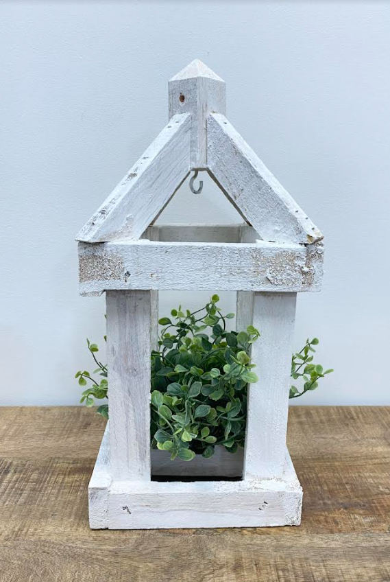 White Wood Lanterns
