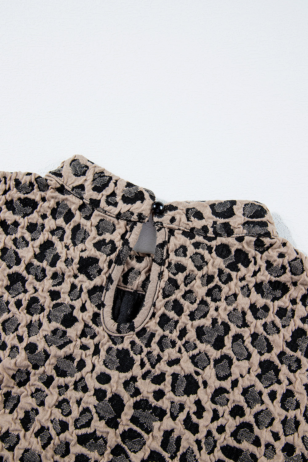 Khaki Animal Print Top