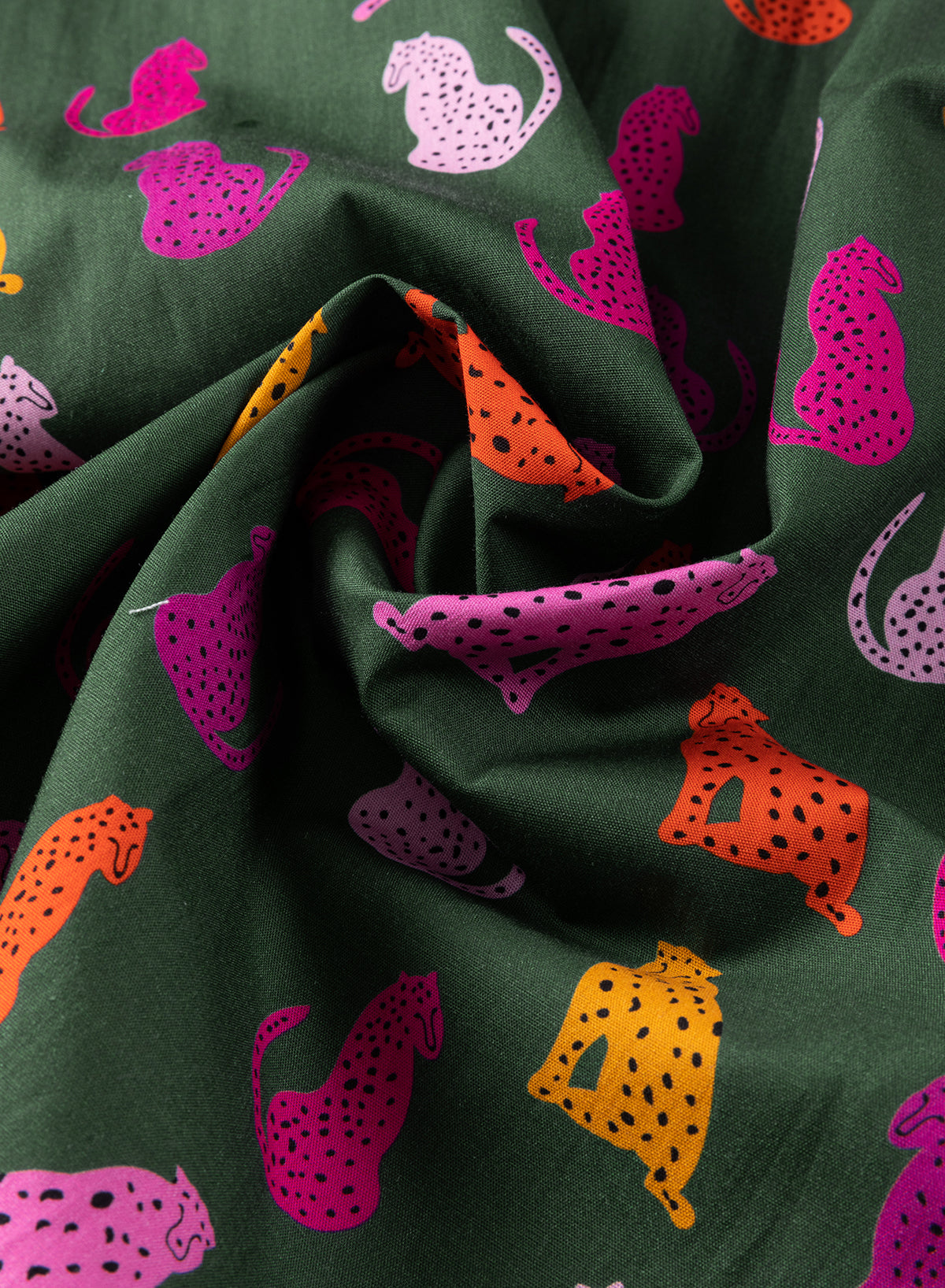 Blackish Green Cheetah Blouse