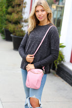 Load image into Gallery viewer, Pink Vegan Leather Small Cross Body Bag
