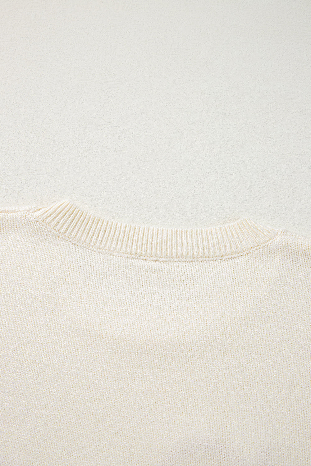 Apricot Boo Knitted Pattern Sweater