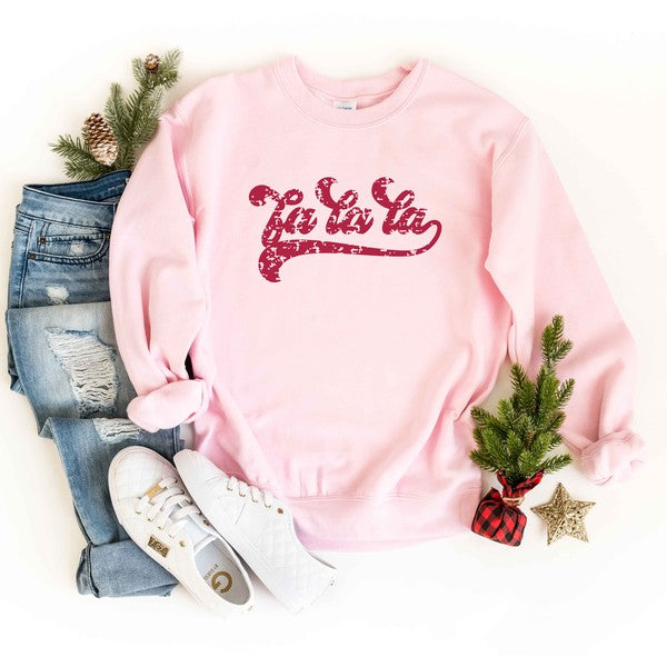 Fa La La Retro Graphic Sweatshirt