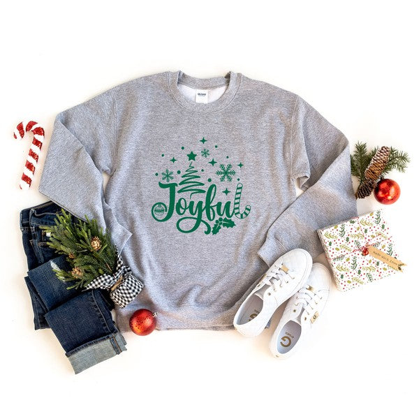 Joyful Tree Graphic Sweatshirt