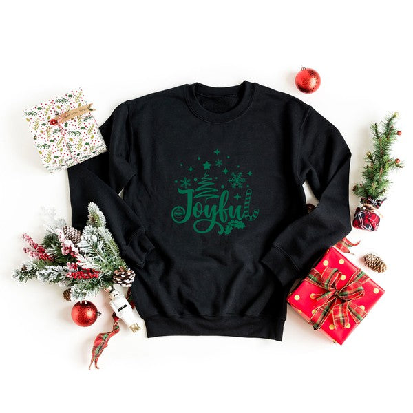 Joyful Tree Graphic Sweatshirt