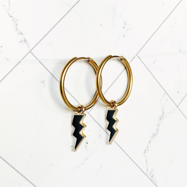 Thunder Loop Earrings