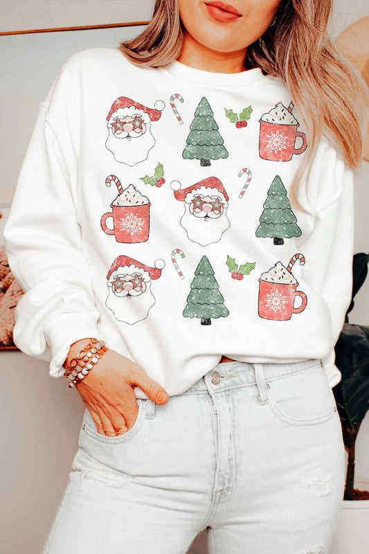 CHRISTMAS COLLECTION GRAPHIC PLUS SIZE SWEATSHIRT