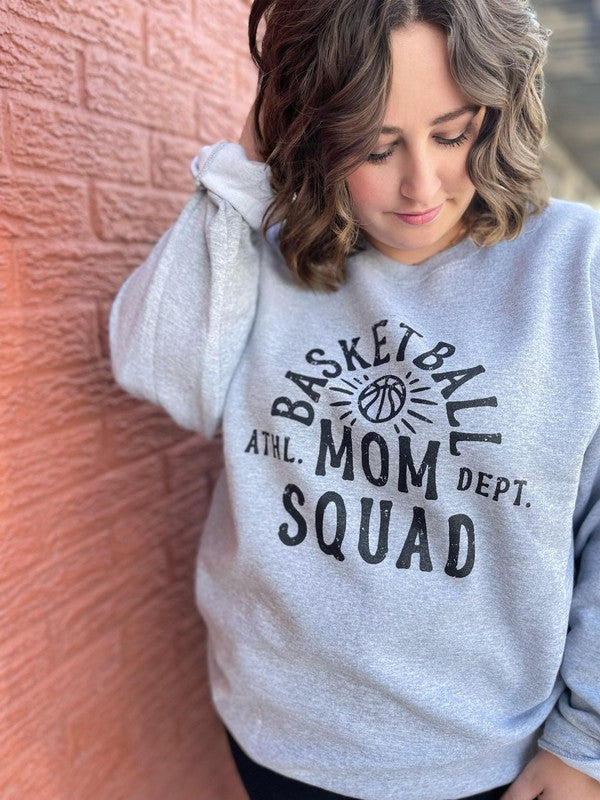 Basketball Mom Squad Sweatshirt