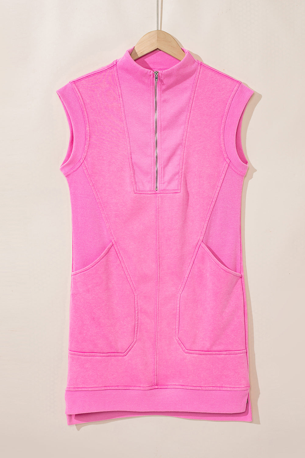 Bonbon Quarter Zip Dress