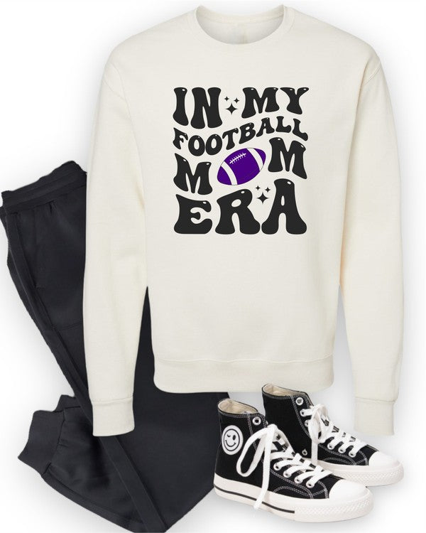 In My Football Mom Era Crewneck Sweatshirt - PLUS