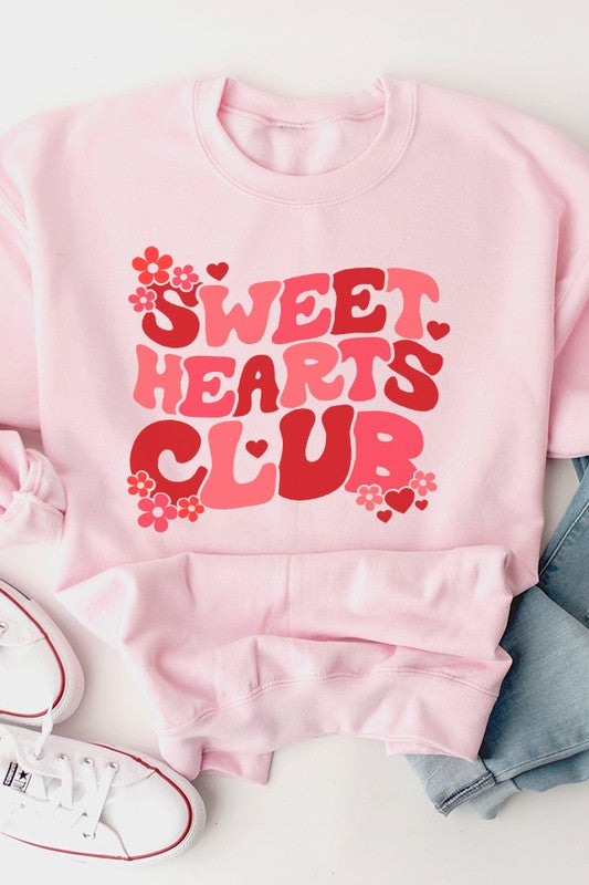 Valentine's Sweet Hearts Club Sweatshirt