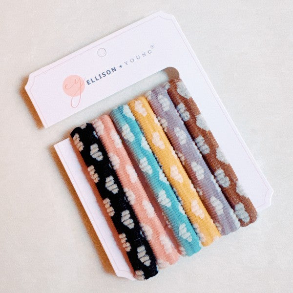 Worlds Best Everyday Hair Ties Set Of 6