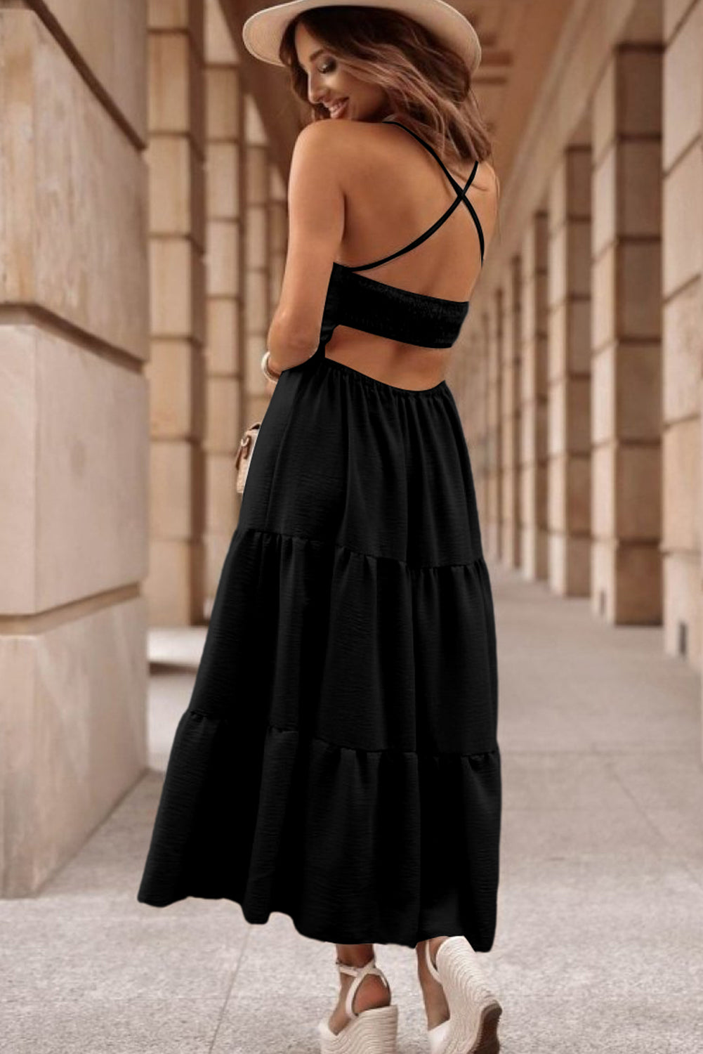 Black Crossover Maxi