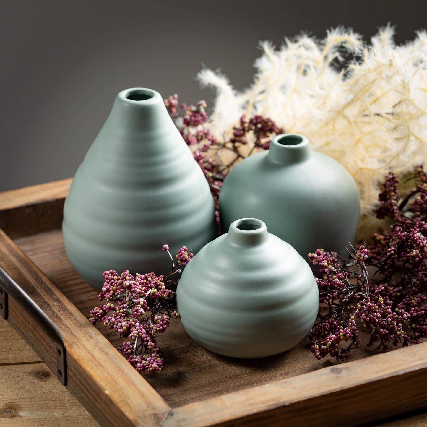 SAGE COMPACT VASE