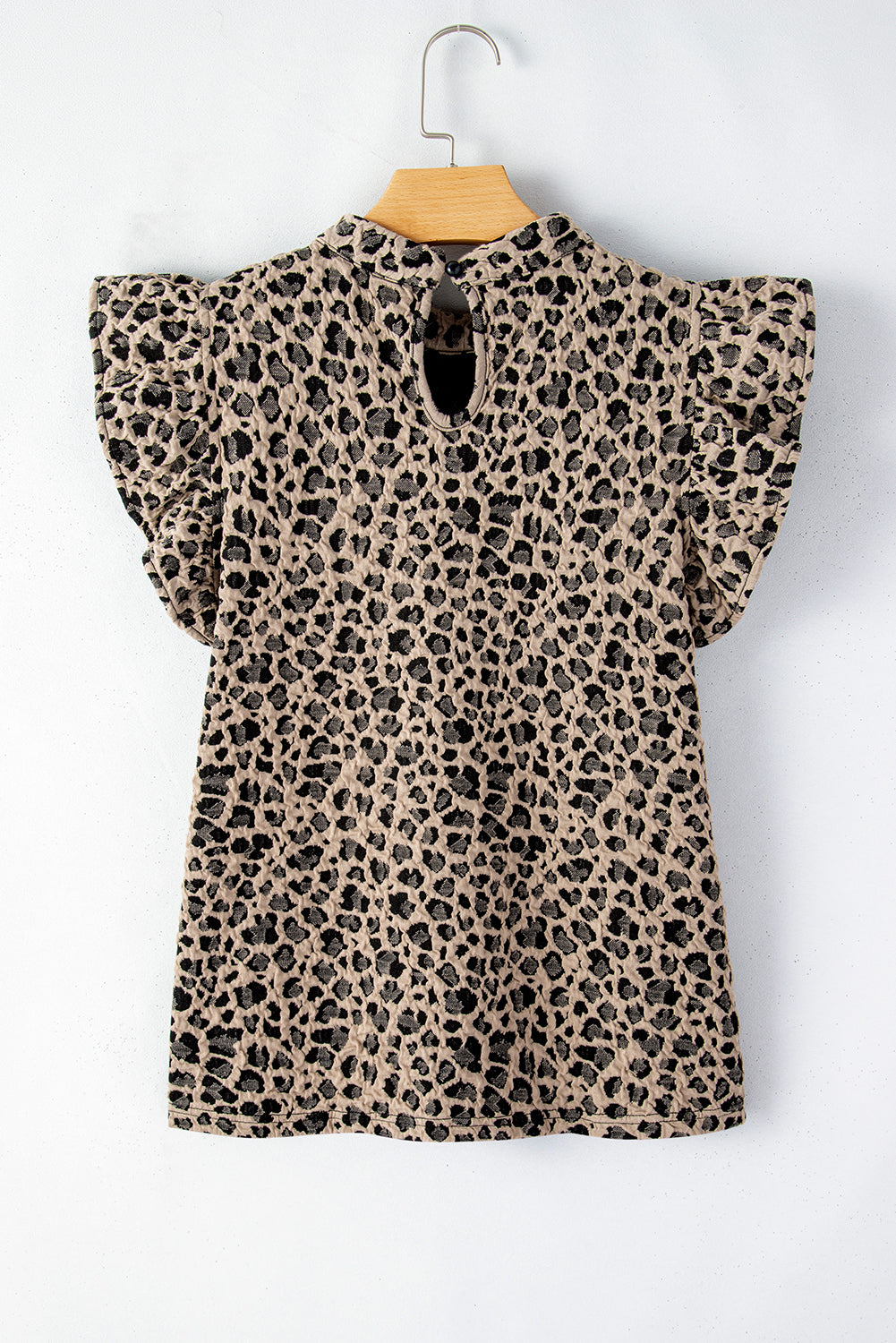 Khaki Animal Print Top