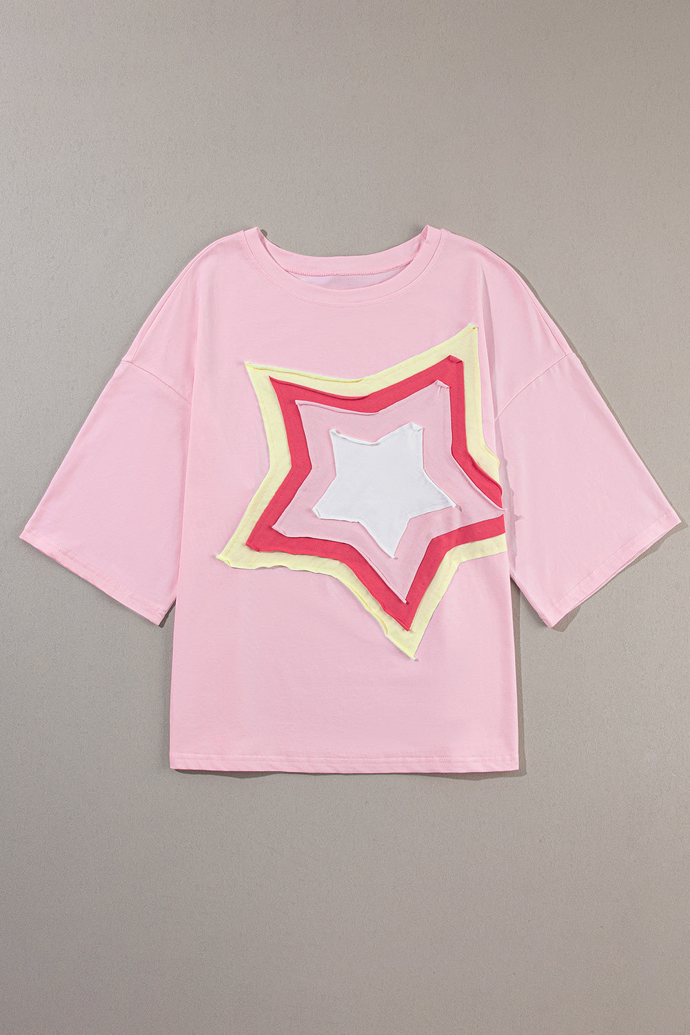 Light Pink Star Tee