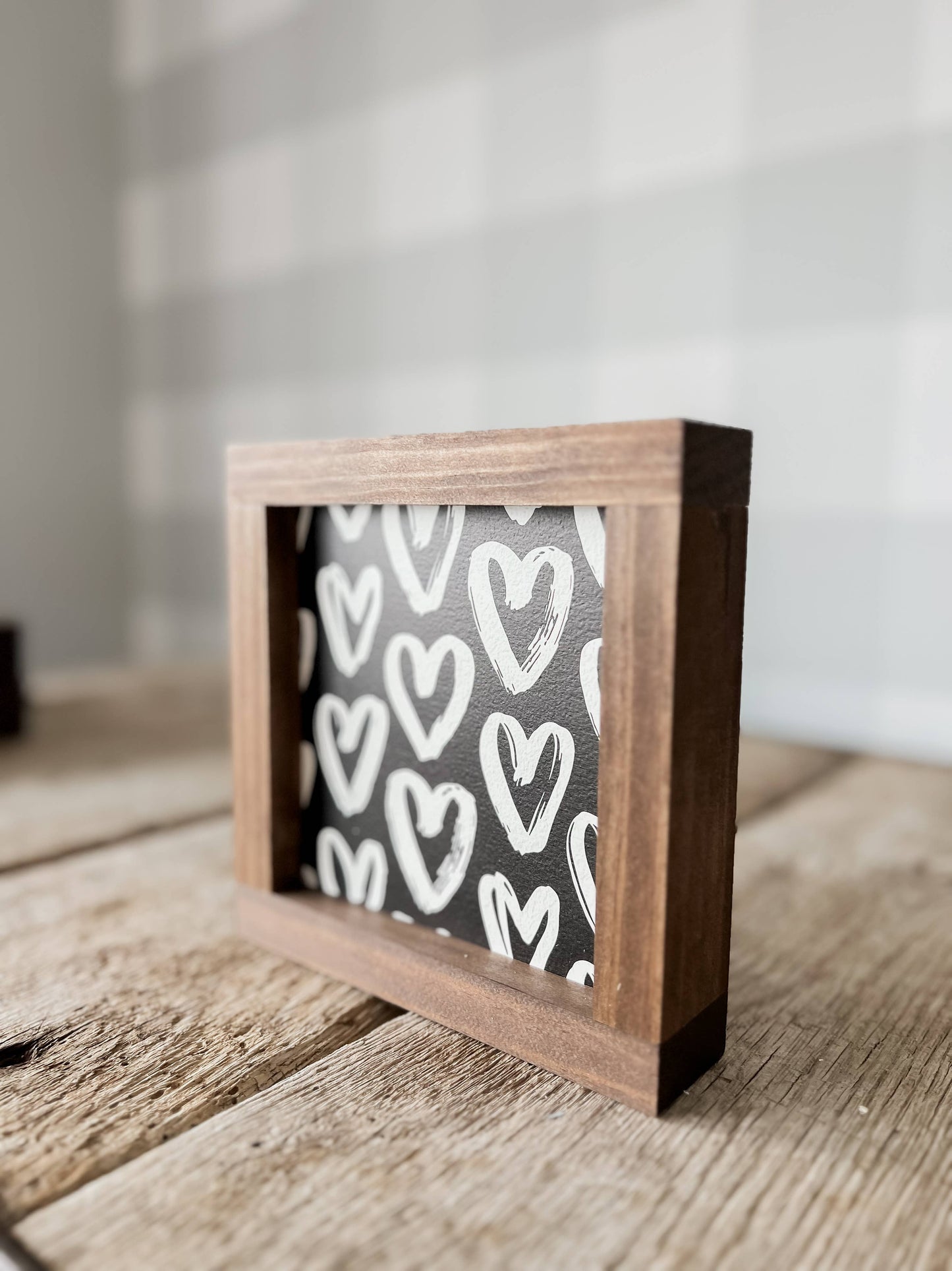 Valentine's Pattern #3 | Valentine's Day Wood Sign