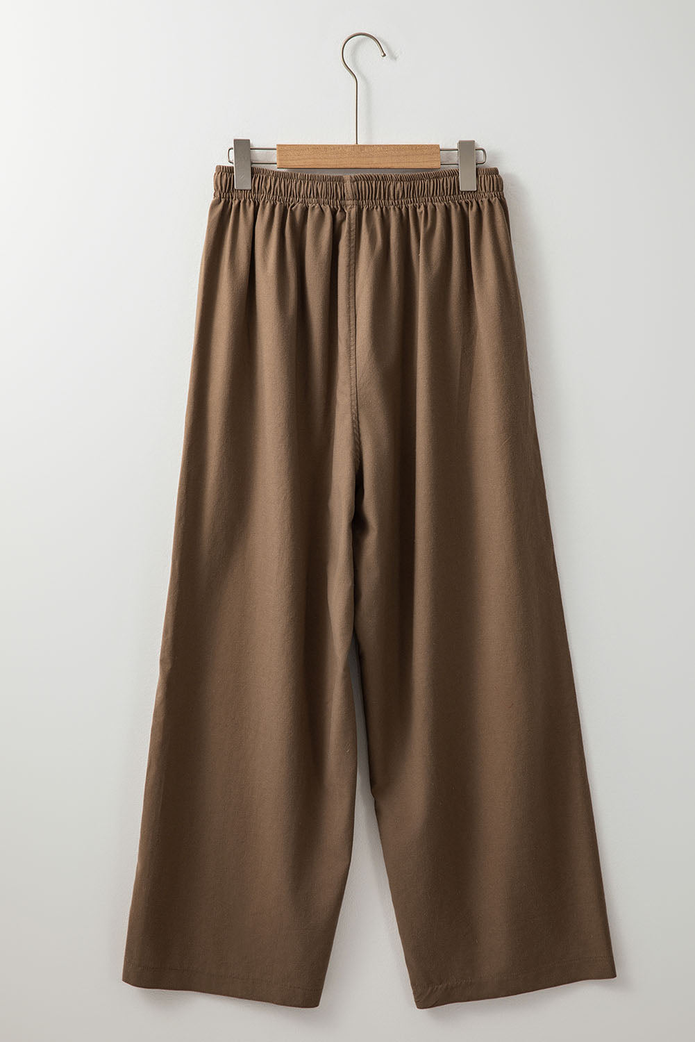 Desert Palm Cotton Linen Wide Leg Pants