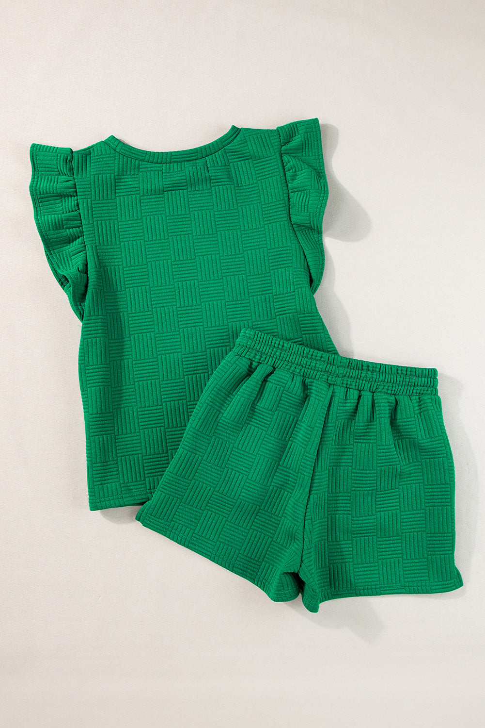 Bright Green Textured Set