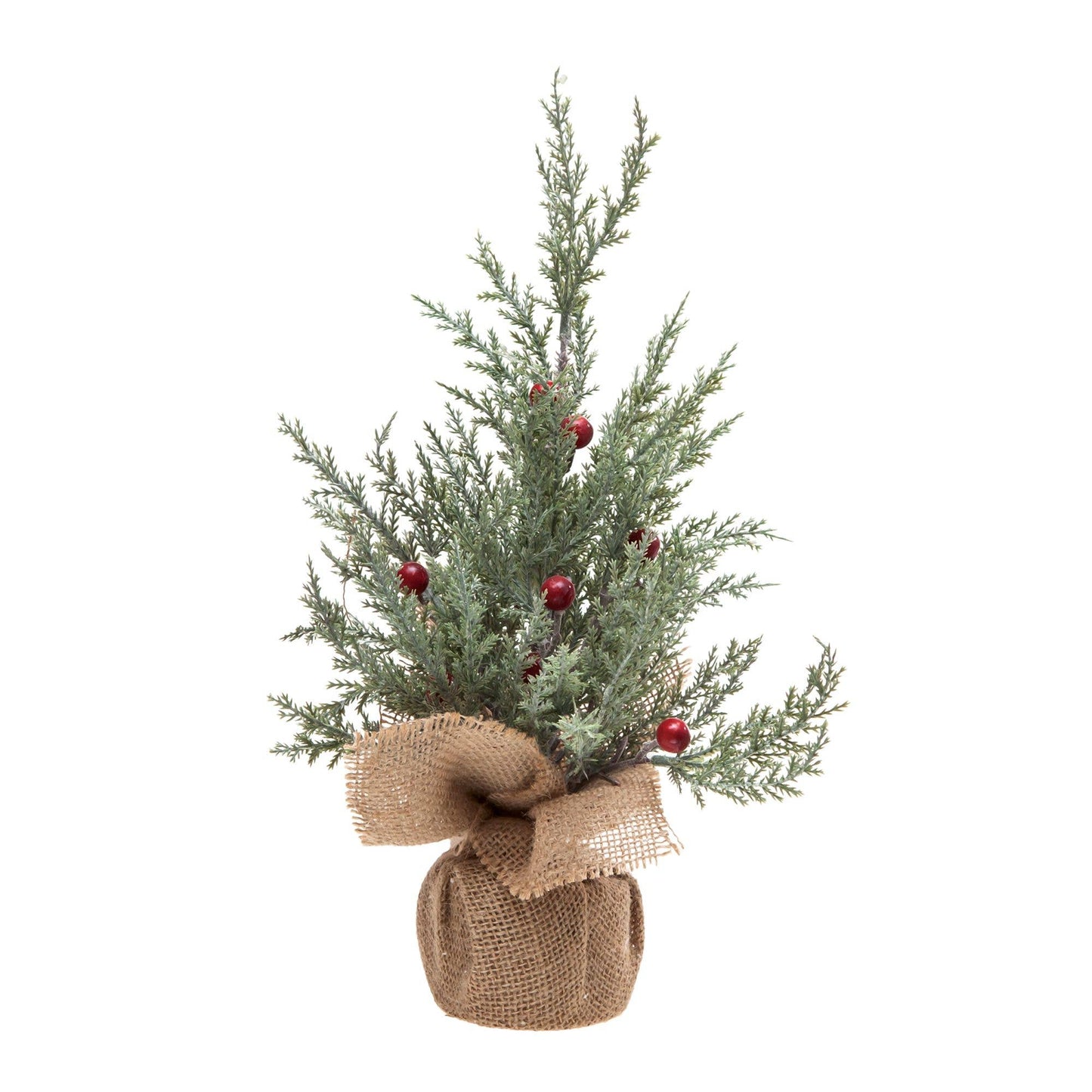 Pine Tree w/Red Berry Pot