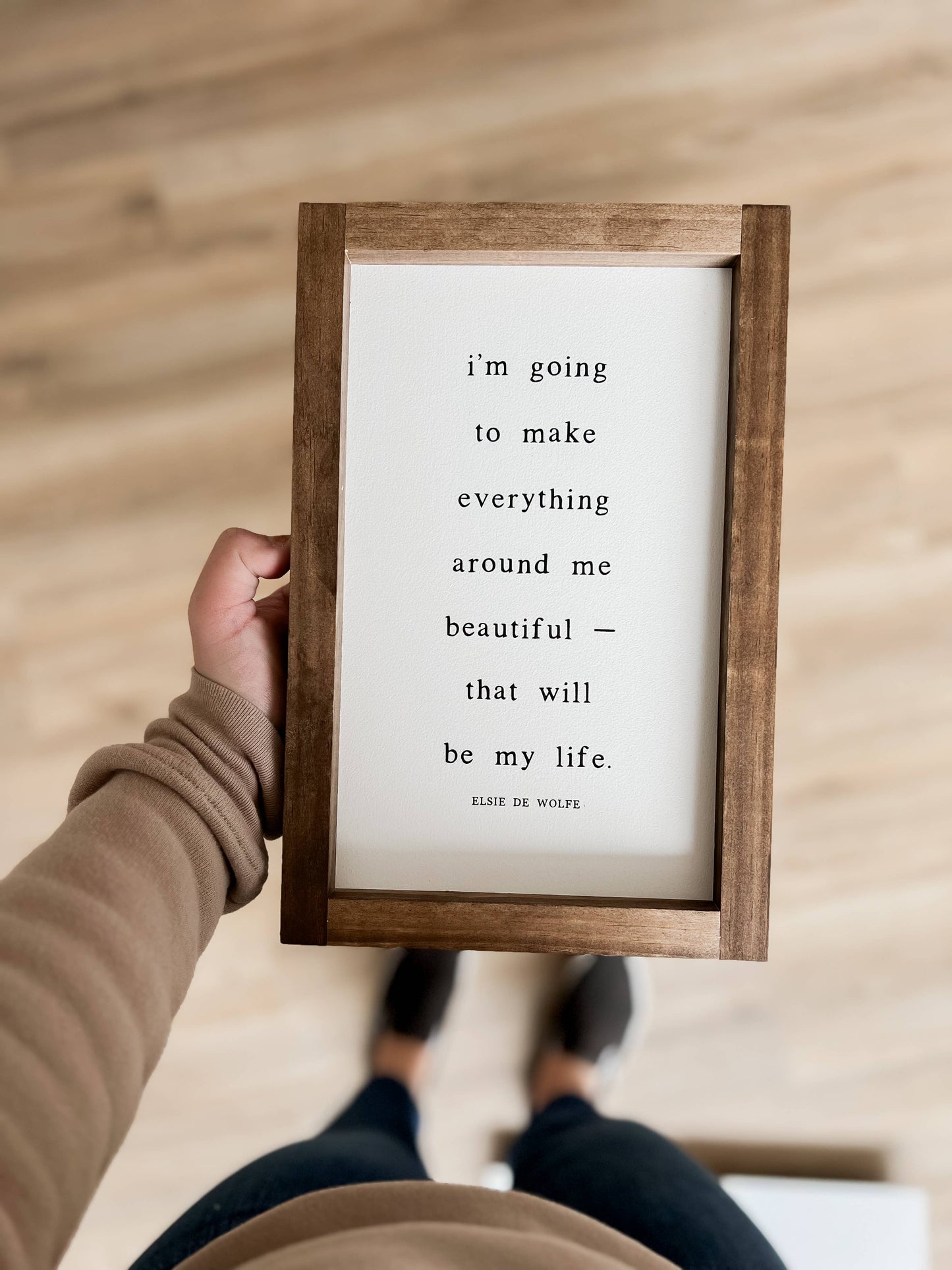 I'm Going to Make Everything Around Me Beautiful