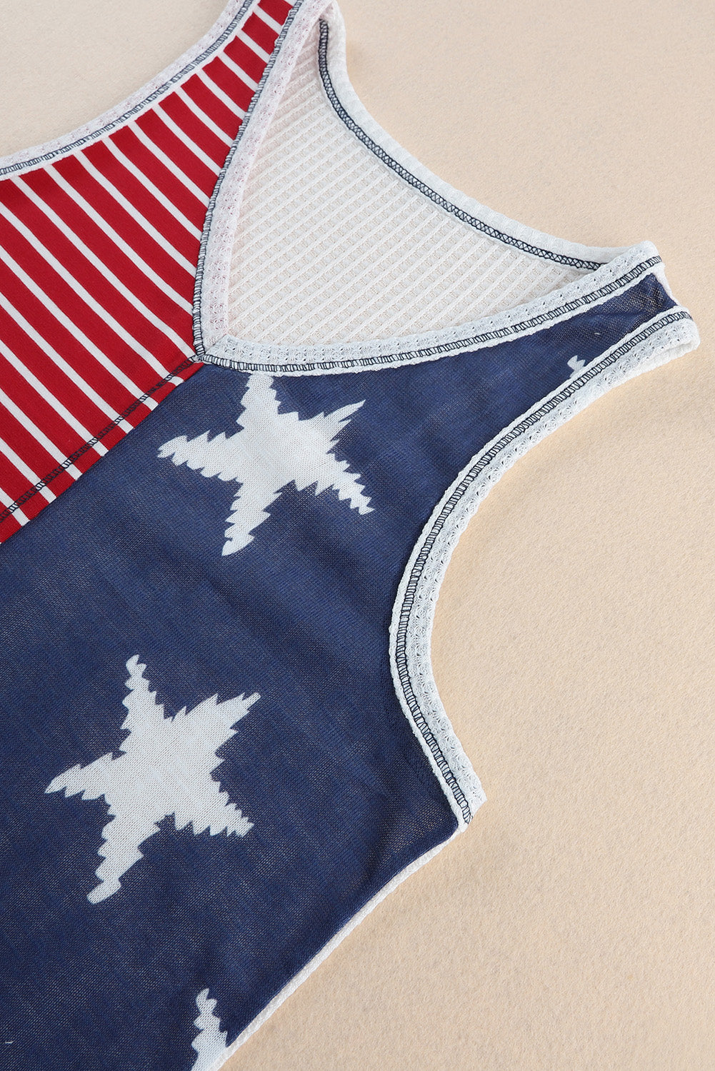 American Flag Stars and Stripes Tank Top